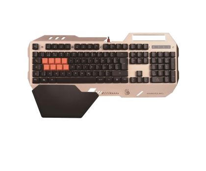 Klawiatura A4 TECH Klawiatura Bloody B418 GOLD USB